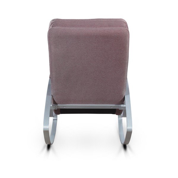 Šedohnědé látkové houpací křeslo Garageeight Rockport-image-4