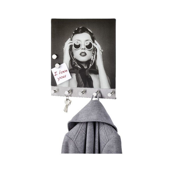Magnetický věšák na kabáty Wenko Retro Girl-image-2
