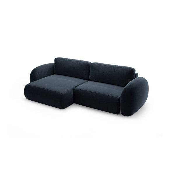  Tumesinine sametist lahtikäiv hoiuruumiga nurgadiivan Tonale – Cosmopolitan Design-image-2