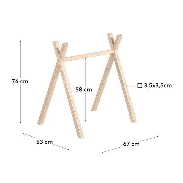 Laste ronimisraam Maralis - Kave Home-image-3