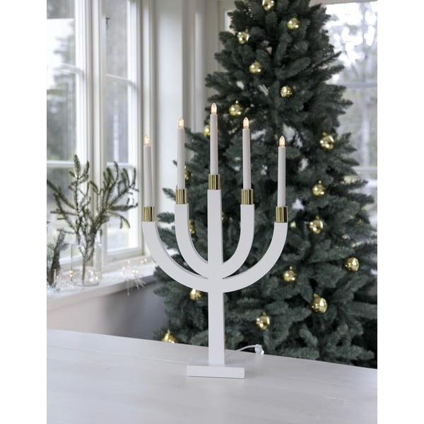 Valge jõuluküünlajalg Elias - Star Trading-image-1