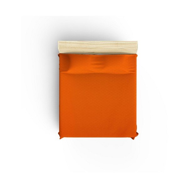 Oranž puuvillane päevavaip kaheinimesevoodile 200x240 cm Orange - Mijolnir-image-1