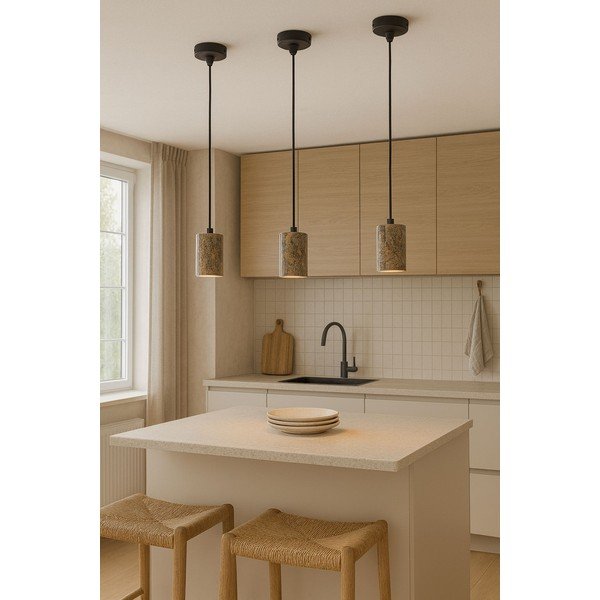 Hall ripplamp kivist varjuga, ø 6,5 cm Selma - Opviq lights-image-1