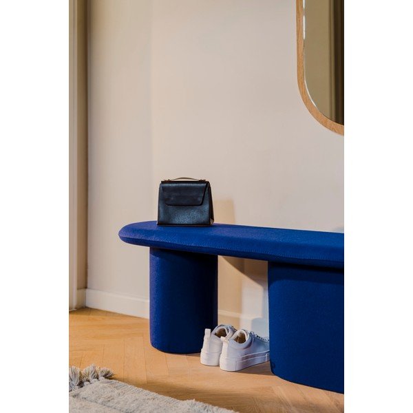 Sinine villapolsterdatud pink Rull - noo.ma-image-3