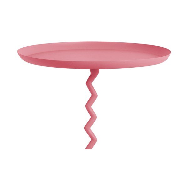 Metallist ümmargune hoiulaud ø 44 cm Zig Zag - Leitmotiv-image-1