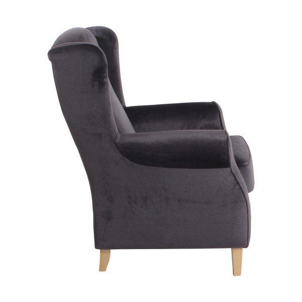 Antratsiitne tugitool Velour Anthracite Lorris - Max Winzer-image-3