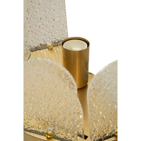 Kuldne klaasist seinalamp Gris - Mauro Ferretti-image-3