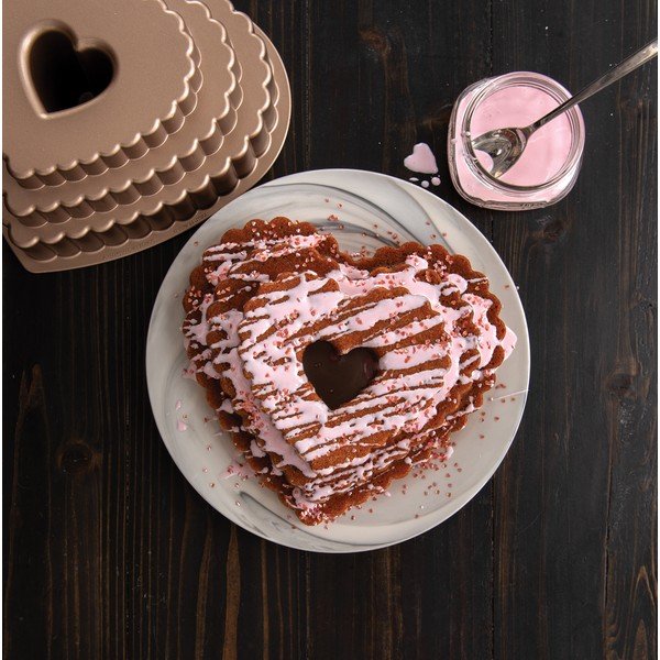 Karamellkoogivorm , 2,8 l Heart - Nordic Ware-image-1