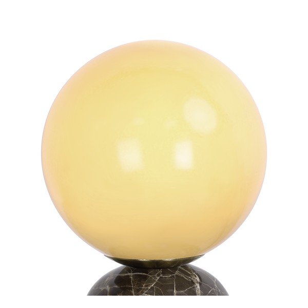 Tumepruun marmorist laualamp (kõrgus 20 cm) Lazio Sphere - Leitmotiv-image-3