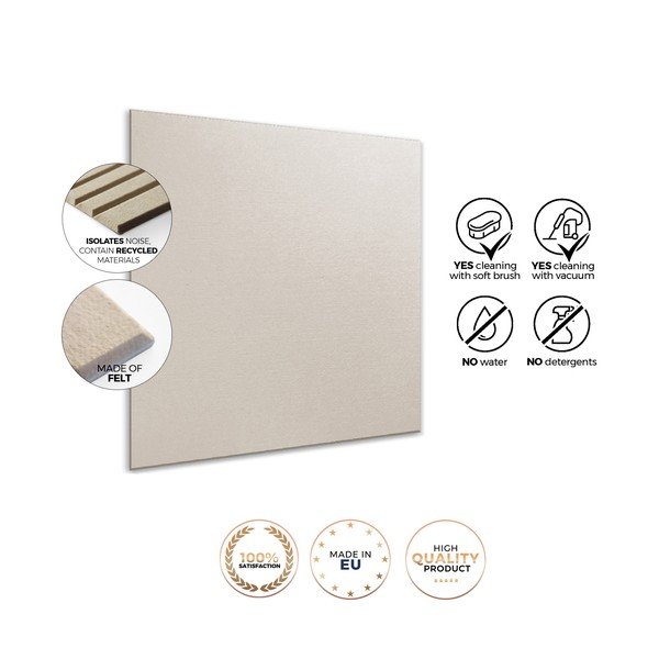 Kangast akustilised paneelid komplektis 2 tükki 60x60 cm Light Timber II - Styler-image-4