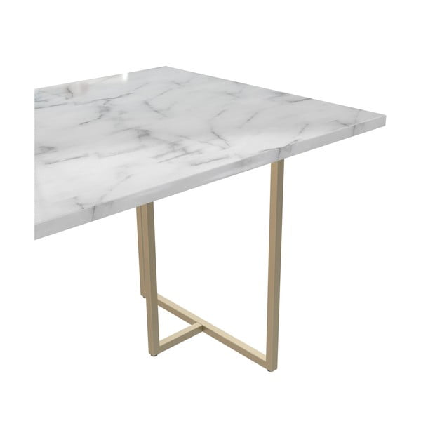 Marmorist söögilaud 90x160 cm Astor - CosmoLiving by Cosmopolitan-image-4