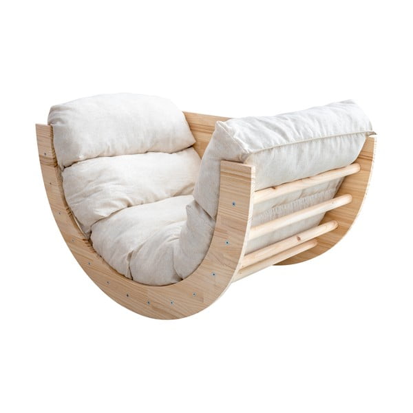 Valge-puit laste tugitool Montessori - Little Nice Things-image-2