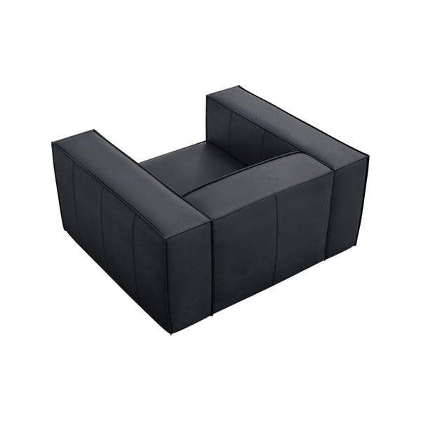 Tumesinine nahast tugitool Madame - Windsor & Co Sofas-image-3