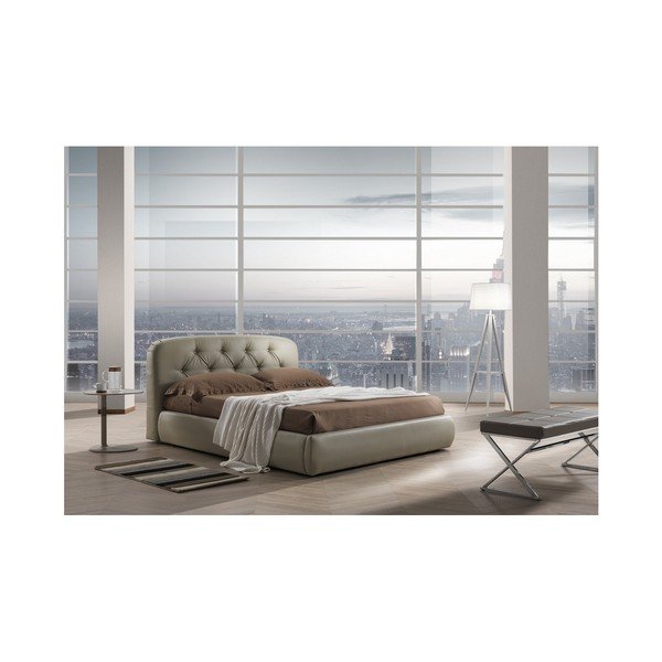 Béžová chromovaná lavice Tomasucci-image-2