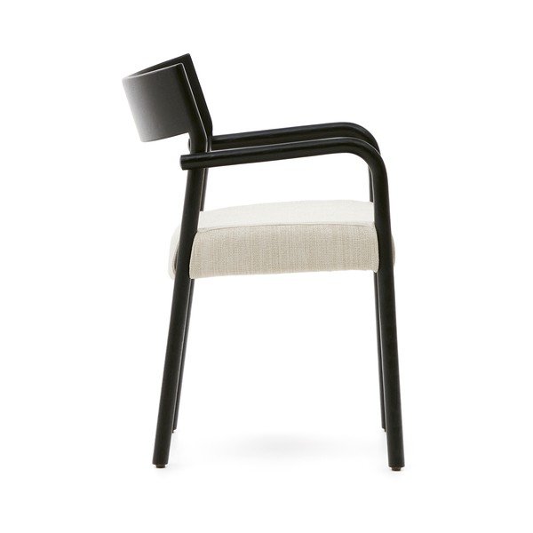 Must-beež söögitool Falconera - Kave Home-image-3