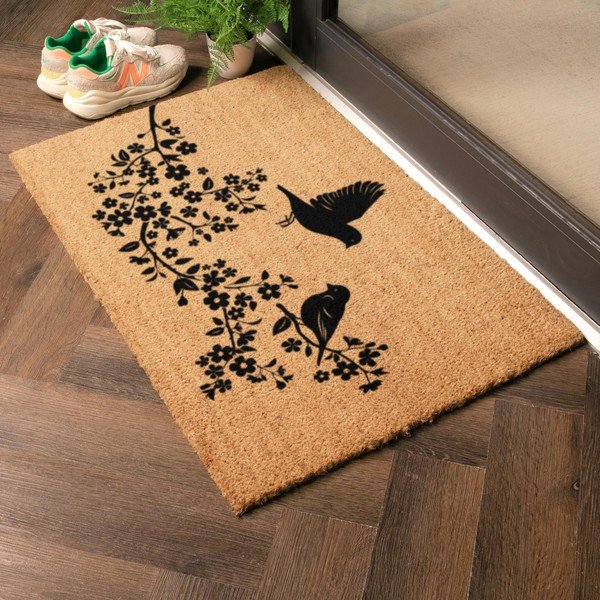 Uksematt 60x90 cm Birds On a Tree - Artsy Doormats-image-1