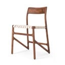 Pruun-kreem söögitool Fawn - Gazzda