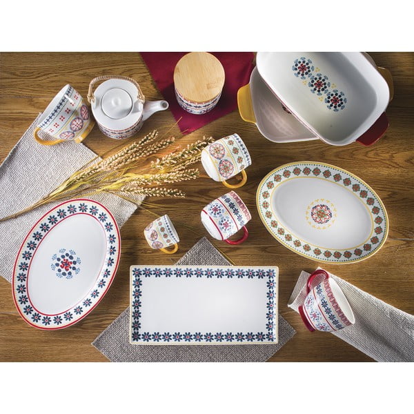 Porcelaanist serveerimistaldrik , 29,5 x 21 cm Gardeny - Villa Altachiara-image-1