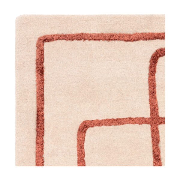 Tellisevärvi-kreem käsitsi kootud villane vaip 160x230 cm Matrix - Asiatic Carpets-image-4