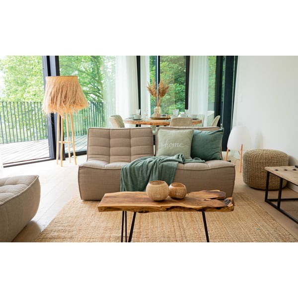 Puuvillane tekk 130 x 160 cm Slub - Tiseco Home Studio-image-1