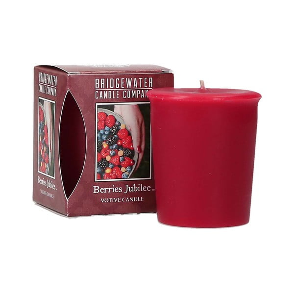 Virguküünal Forest fruits, põlemisaeg 15 tundi Berries Jubilee - Bridgewater Candle Company