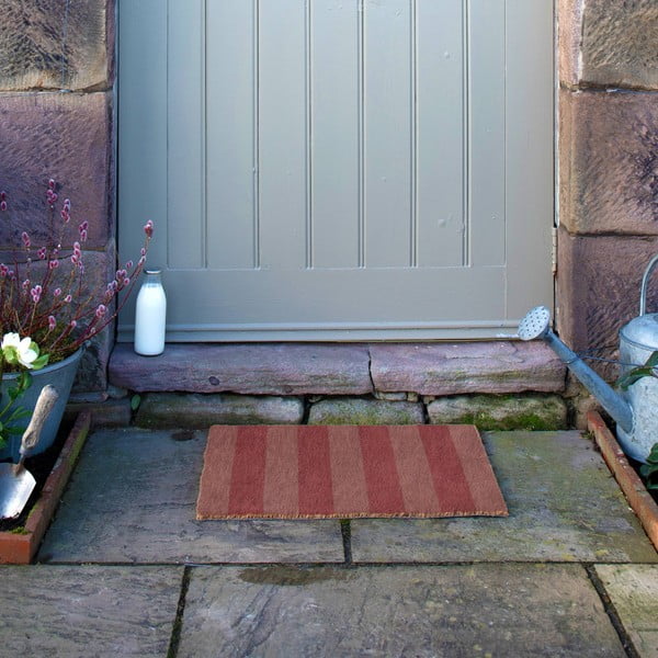 Kookoskiududest uksematt 40x60 cm Pink Stripe - Artsy Doormats-image-4