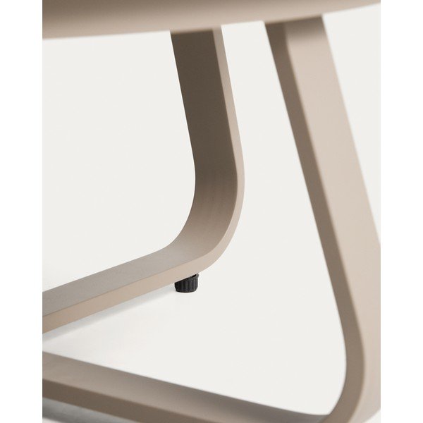 Metallist ümmargune aiakohvilaud ø 80 cm Tamaris - Kave Home-image-3