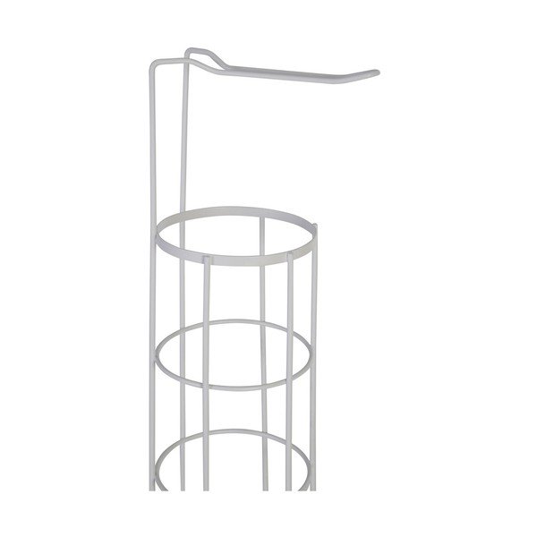 Valge roostevabast terasest tualettpaberi hoidik Linnea - Premier Housewares-image-3