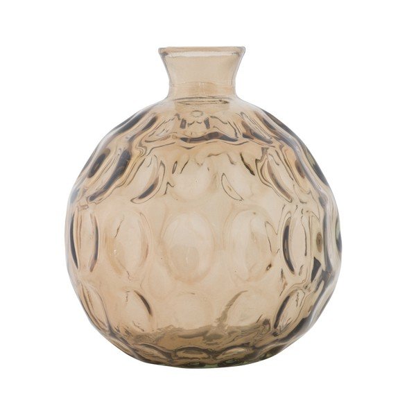 Kouřově šedá váza z recyklovaného skla Mauro Ferretti Balls, ⌀ 14 cm-image-3