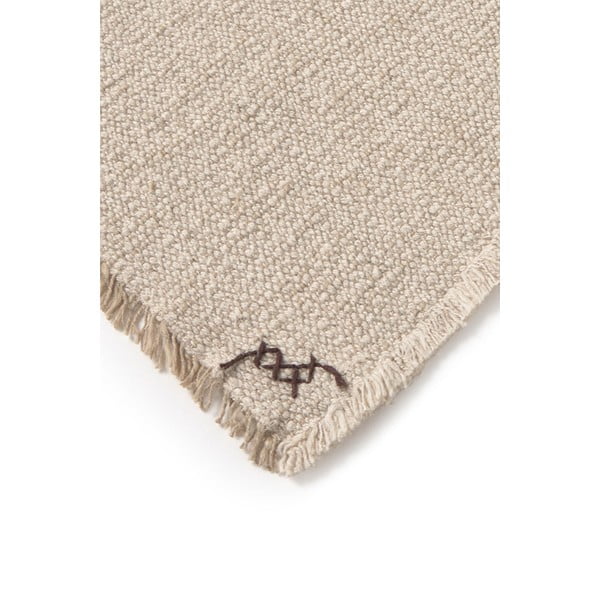 Kreem puuvillane tekk 130x180 cm Handloom - Lorena Canals-image-4
