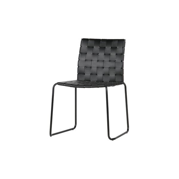 Sada 2 černých jídelních židlí BePureHome Icon