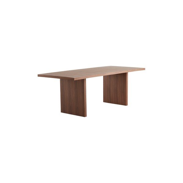 Söögilaud pähklipuust dekoratsiooniga 90x210 cm Aspelund - Jotex