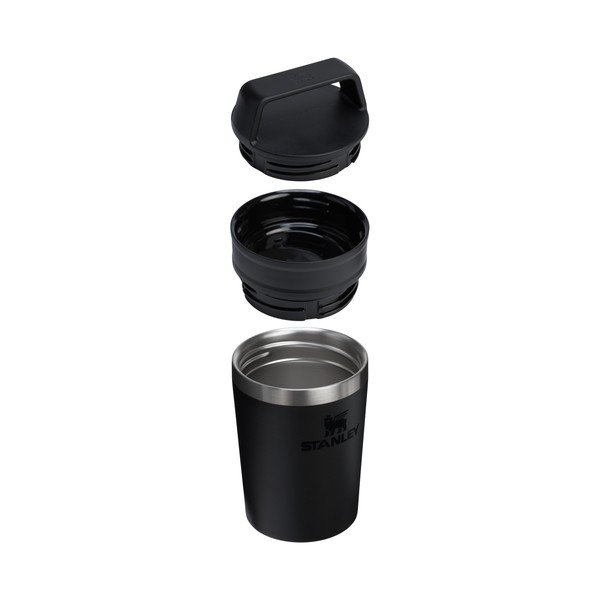 Must roostevabast terasest termokruus 230 ml Café-To-Go Travel Mug Black 2.0 - Stanley-image-1