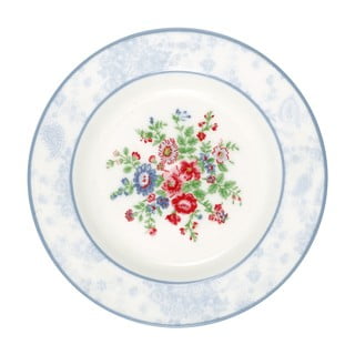 Desserttaldrik Ailis, ø 15 cm, portselanist. - Green Gate