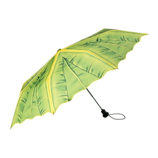 Zelený skládací deštník Von Lilienfeld Palm Tree, ø 90 cm