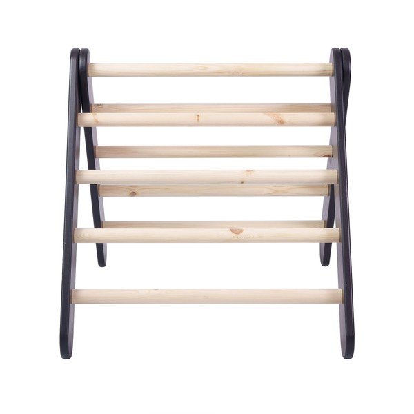 Must männipuidust laste ronimisredel 60x60x60 cm Montessori - Meowbaby-image-2