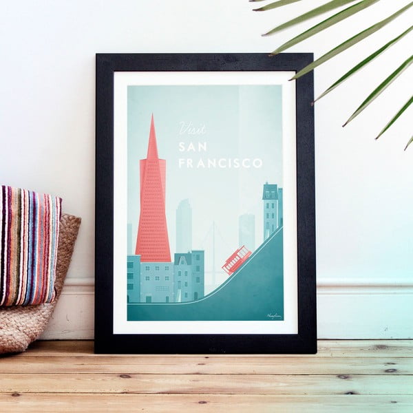 Poster , 50 x 70 cm San Francisco - Travelposter-image-1