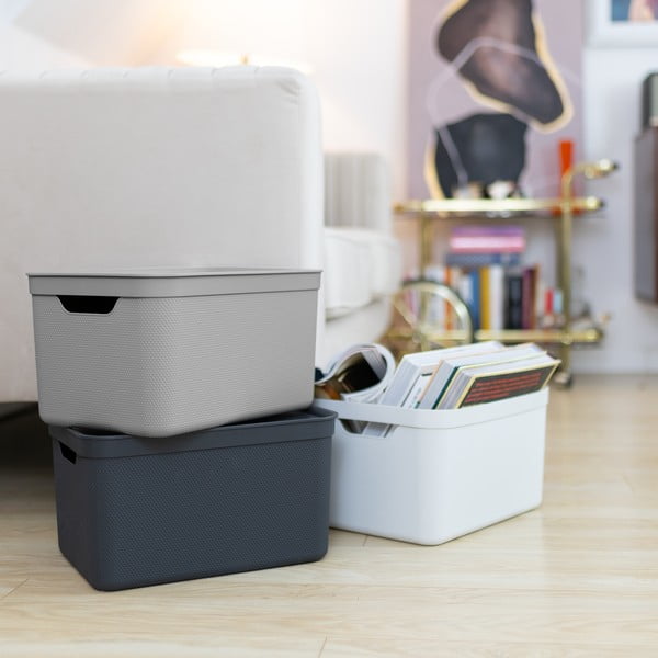 Kaanega plastist hoiukarp Deco - Rotho-image-4