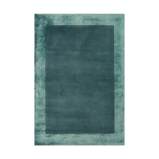 Petrooleumi värvi käsitsi kootud villaseguga vaip 80x150 cm Ascot - Asiatic Carpets