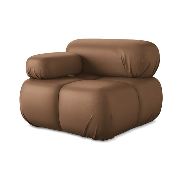 Pruun nahast diivanimoodul (vasakpoolne nurk) Lokua - Makamii-image-2