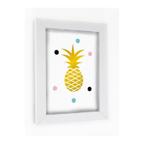 Obraz v rámu Pineapple