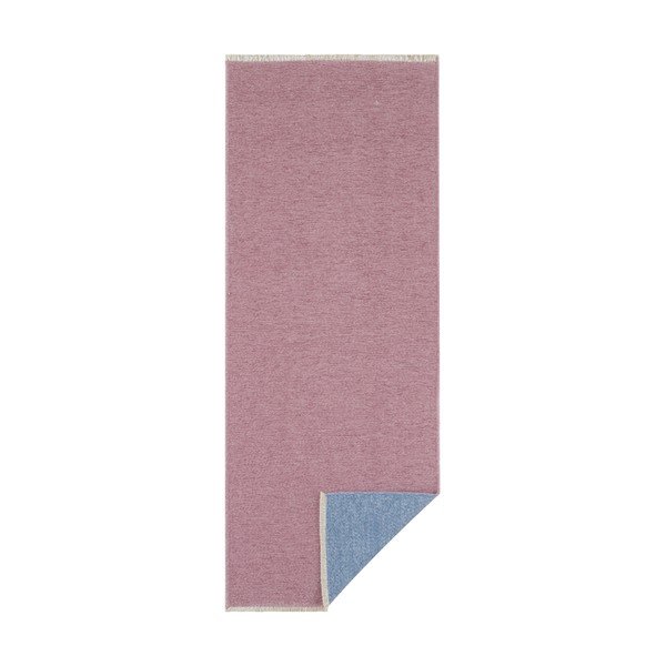 Roosa ja sinine kahepoolne jooksja , 80 x 200 cm Duo - Hanse Home
