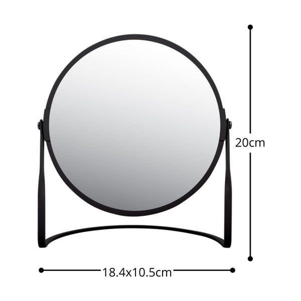 Suurendusega kosmeetikapeegel (5x suurendus) ø 18 cm Akira - Spirella-image-3