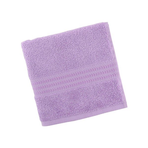 Lilla puhtast puuvillast rätik , 50 x 90 cm - Foutastic-image-1