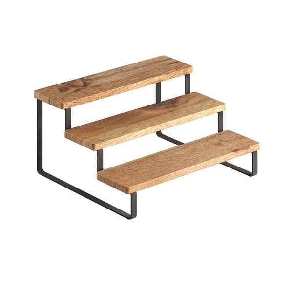 Puidust riiul York - Metaltex