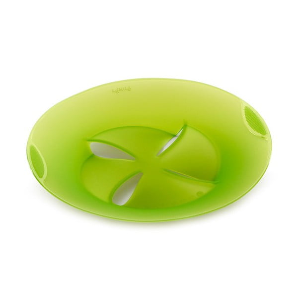 Flexibilní silikonová poklička Non Spill zelená, 22 cm