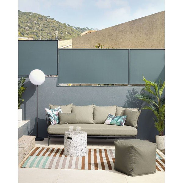 Beež metallist diivan Mareluz - Kave Home-image-1