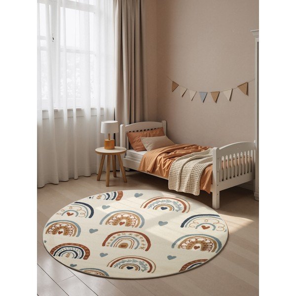 Kreemikas laste vaip ø160 cm Bowie - Hanse Home-image-2