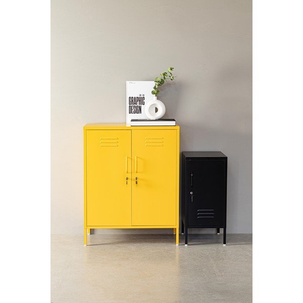 Helesinine metallist lukustatav kapp 35x76x40 cm Cambridge - Yes Everyday-image-1