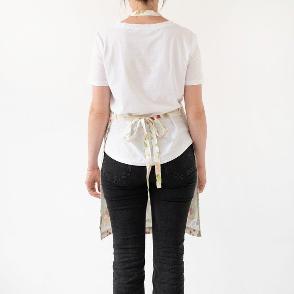 Jõulumotiividega linane põll 80 x 55 cm Daily Apron Merry - Linen Tales-image-2